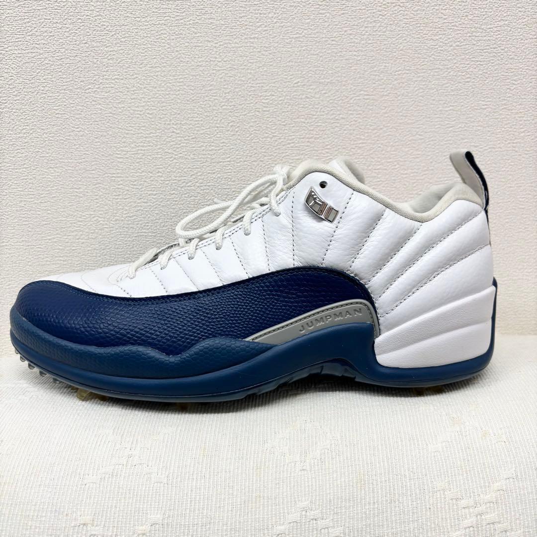 【美品】NIKE AIR JORDAN 12 LOW G フレンチブルー