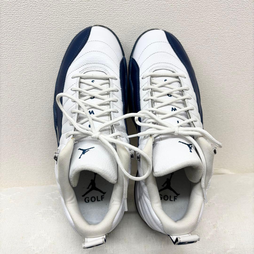 【美品】NIKE AIR JORDAN 12 LOW G フレンチブルー