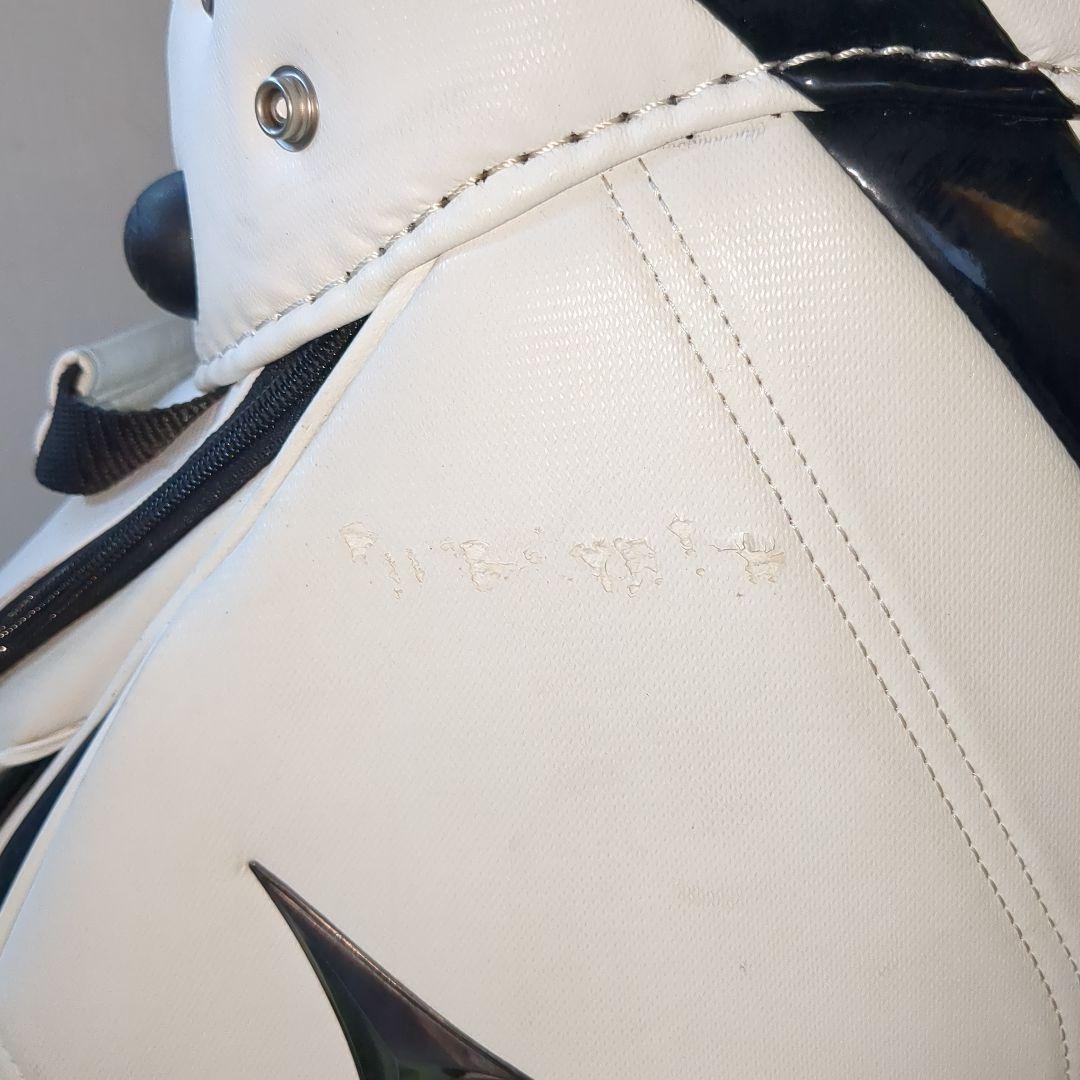 Mizuno キャディバッグ ホワイト/ブラック