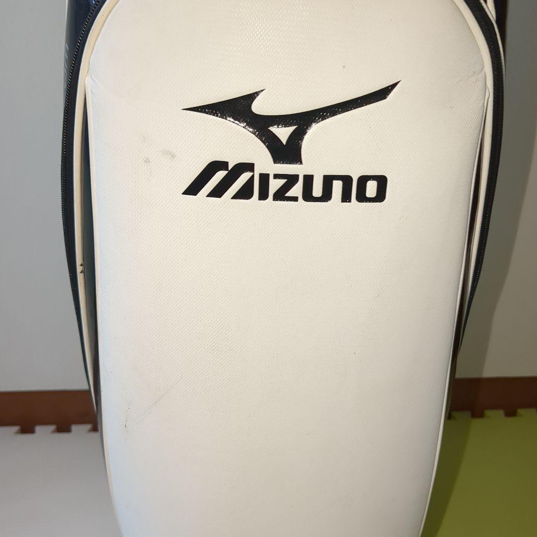 Mizuno キャディバッグ ホワイト/ブラック