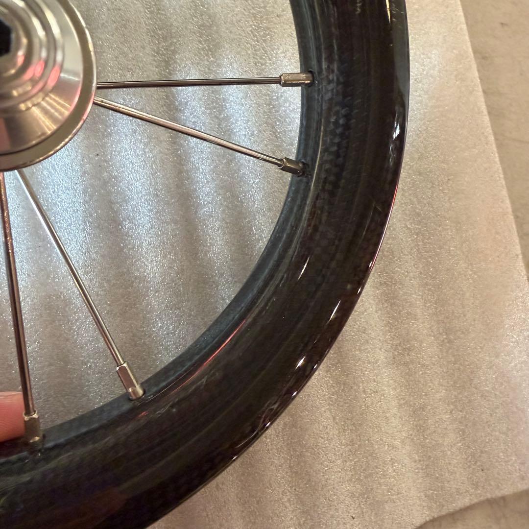 マッハビットV3 カーボンホイール　希少10穴ハブ　中古