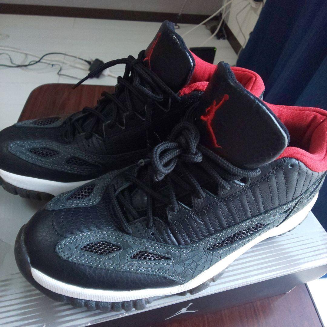 【ゴルフ用にスパイク付】NIKE AIR JORDAN JORDAN11 low