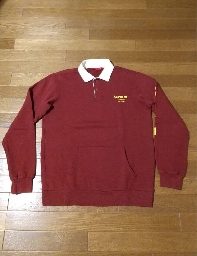 17 FW Supreme シュプリーム Rugby Sweatshirt