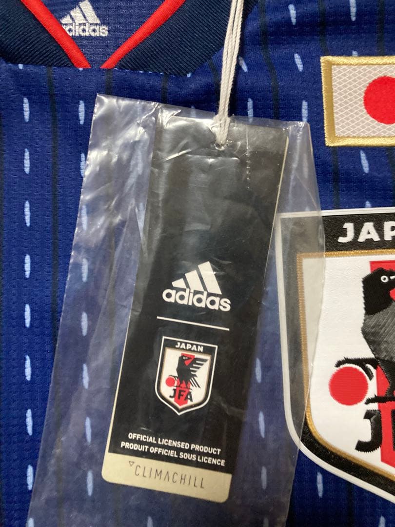【新品タグ付き】日本代表2018選手仕様ユニフォーム7番 伊東純也 直筆サイン入