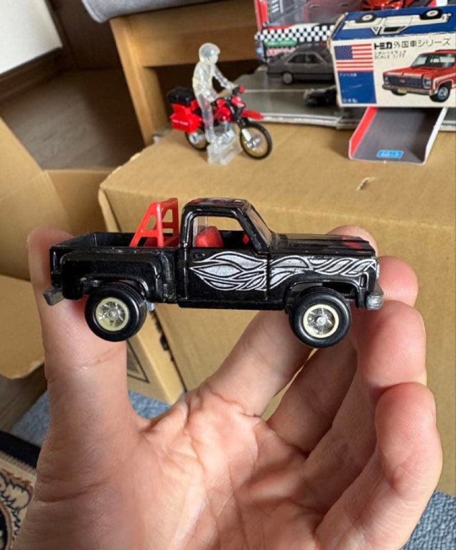 トミカ　外国車シリーズ　シボレートラックF44 高島屋 青箱