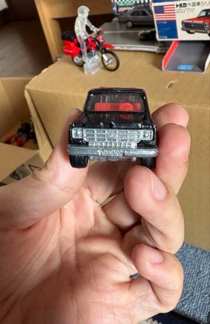 トミカ　外国車シリーズ　シボレートラックF44 高島屋 青箱