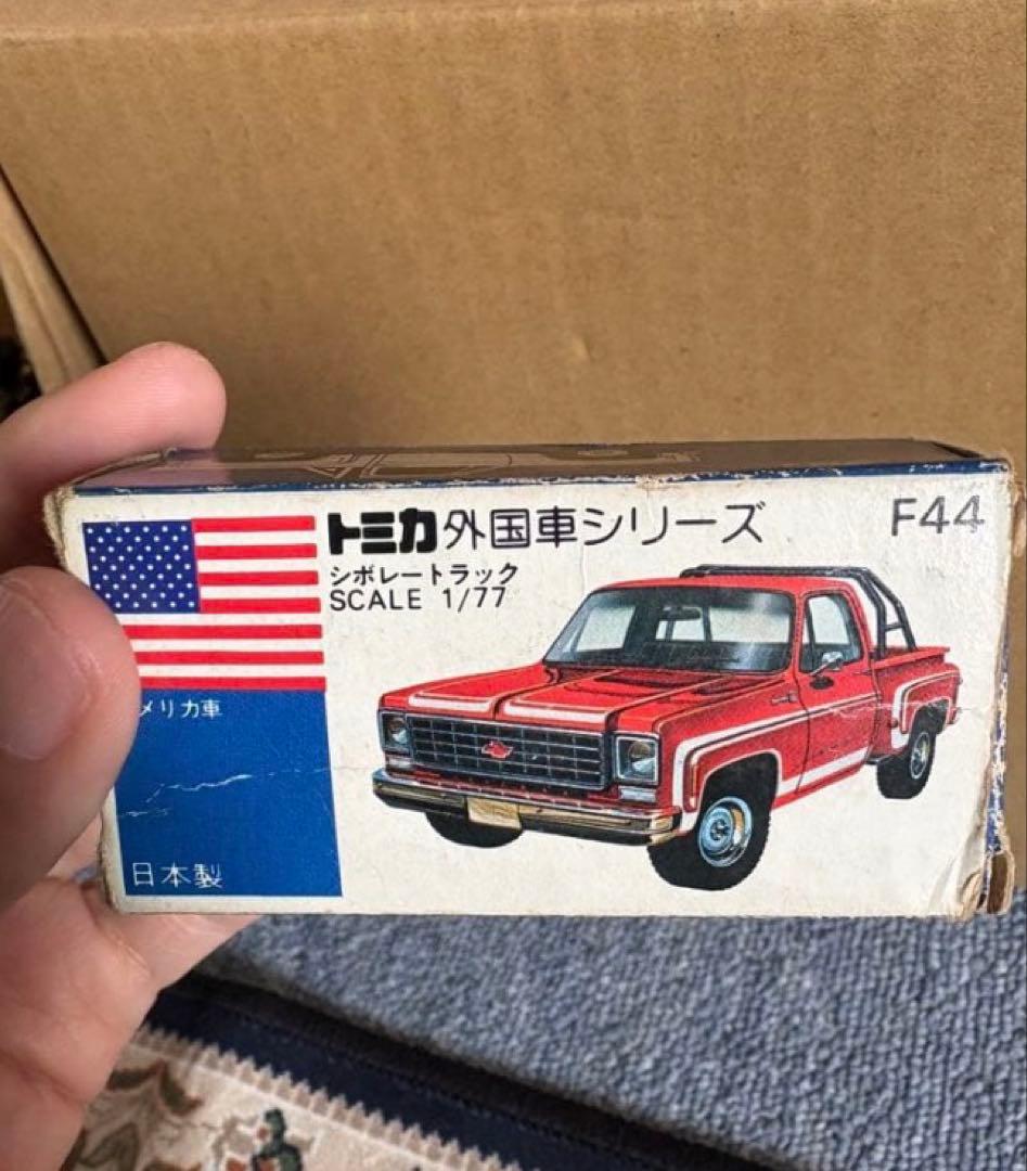 トミカ　外国車シリーズ　シボレートラックF44 高島屋 青箱