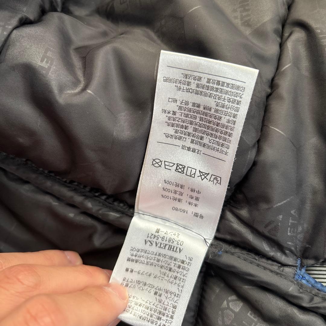 ATHLETA ネイビー ベンチコート 160サイズ