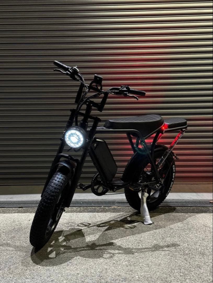 ブラック V8 電動アシスト自転車