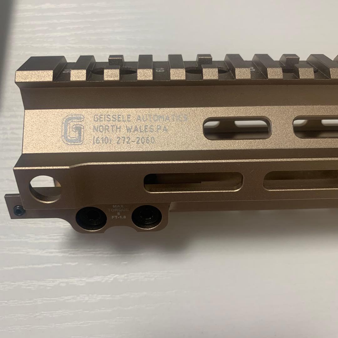 東京マルイMWS用m-lok ハンドガード、グリップ、バレルガイド、レンチ