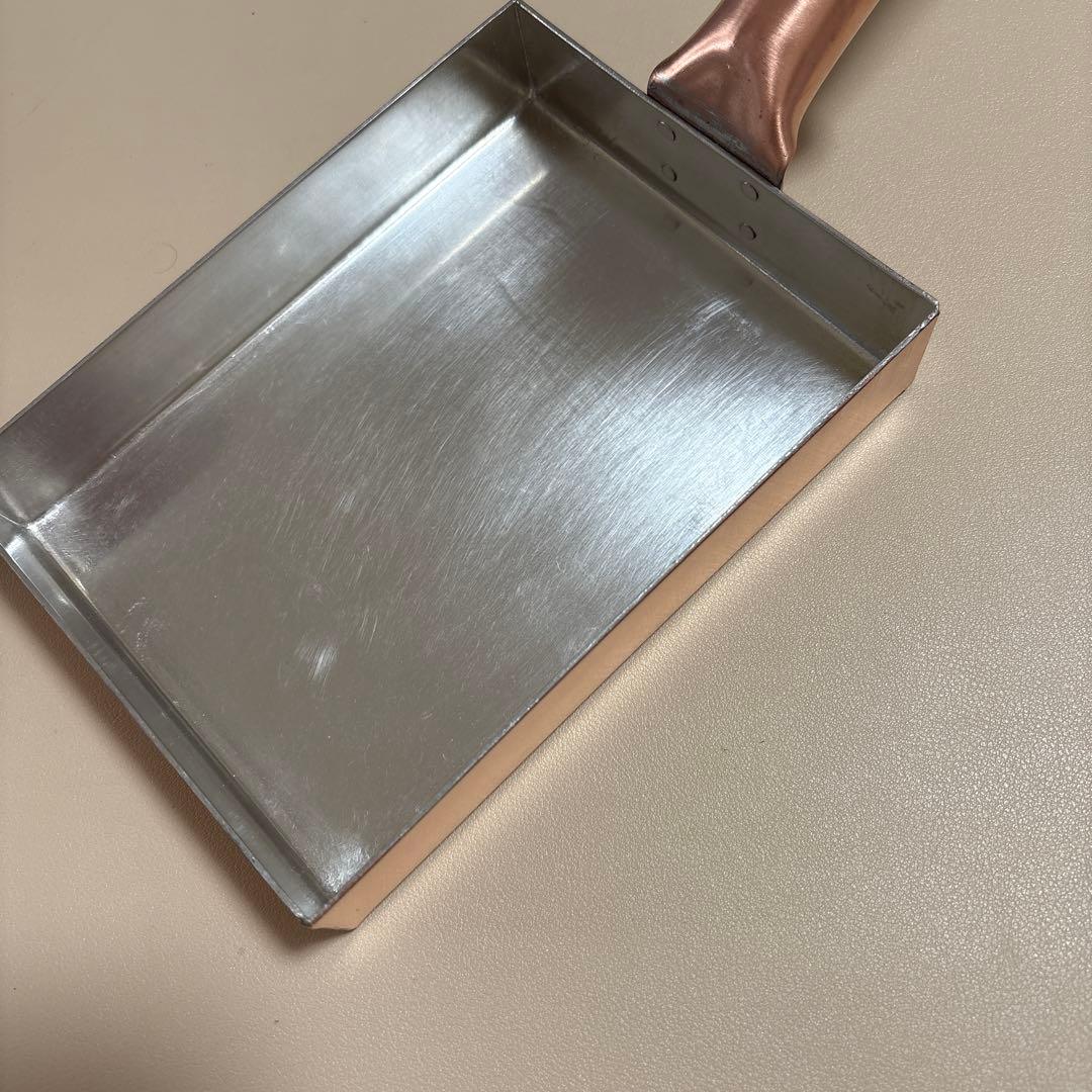 中村銅器製作所 銅製 玉子焼鍋 12長（12cm×16cm）日本製