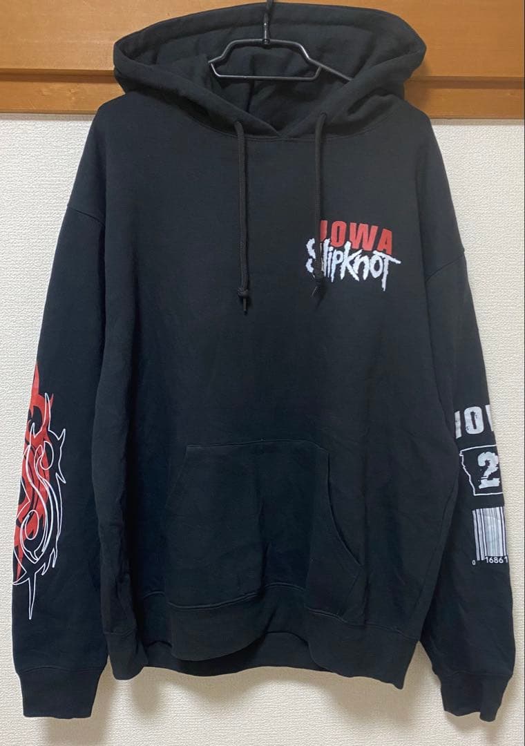 レア SLIPKNOT IOWA パーカー L 20th anniversary