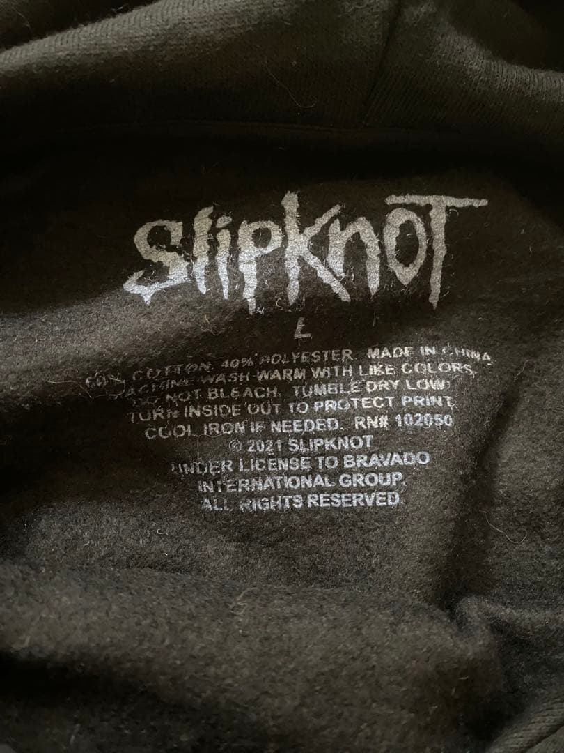 レア SLIPKNOT IOWA パーカー L 20th anniversary