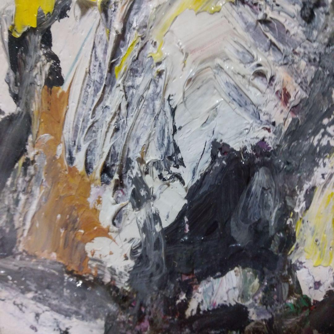 ◆絵画◆「白崎海岸」河井達海氏作　真作/油彩画/風景画/静物画/油絵/海景画/額