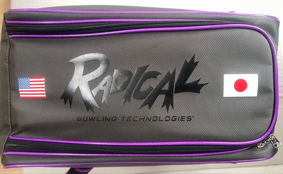 RAPIDAL ボウリング用バッグ キャスター付きボール2個収納