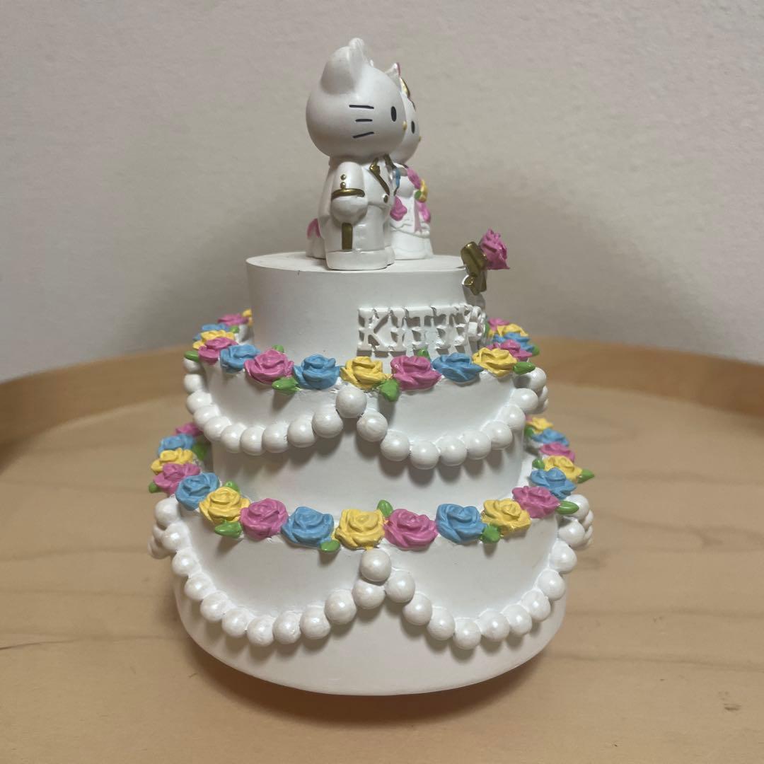 【希少】ハローキティ ウェディングケーキ オルゴール
