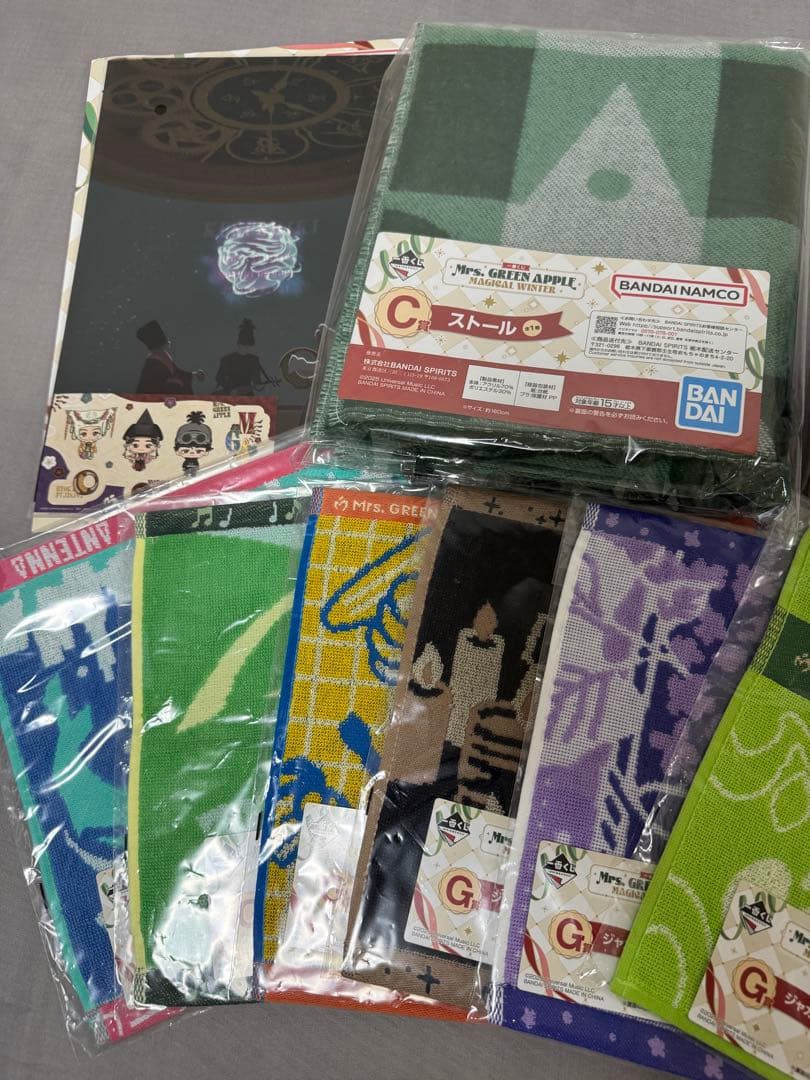 一番くじ　Mrs. GREEN APPLE A賞ぬいぐるみマスコット 若井滉斗他