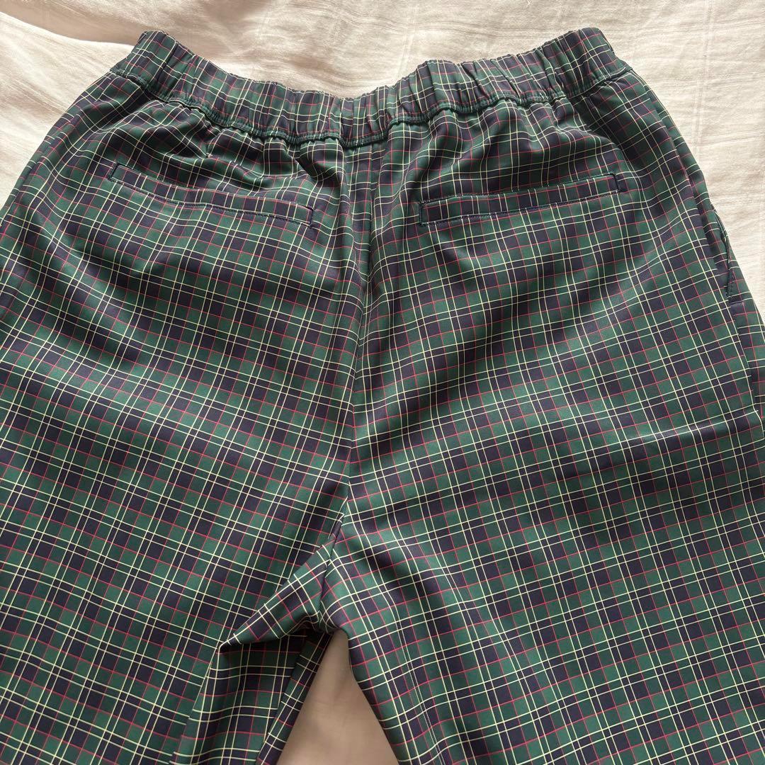 新品 タグ付 ラコステ レディース ゴルフパンツ チェック柄 XL