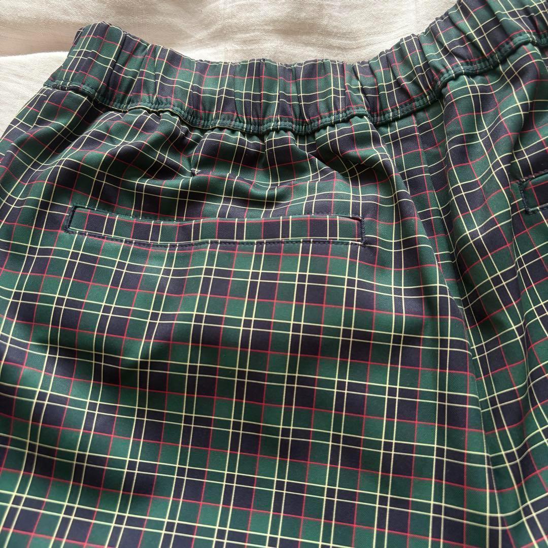 新品 タグ付 ラコステ レディース ゴルフパンツ チェック柄 XL
