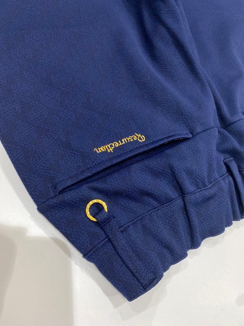 【新品】レザレクション　レディース　ロングパンツ　ネイビー　Sサイズ
