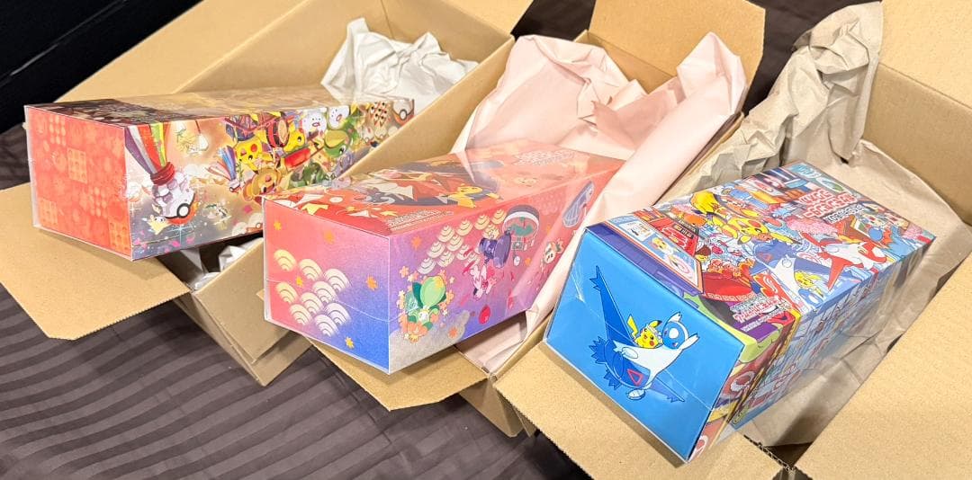 【新品未開封シュリンク有】ポケモンセンター スペシャルBOX 3点セット②