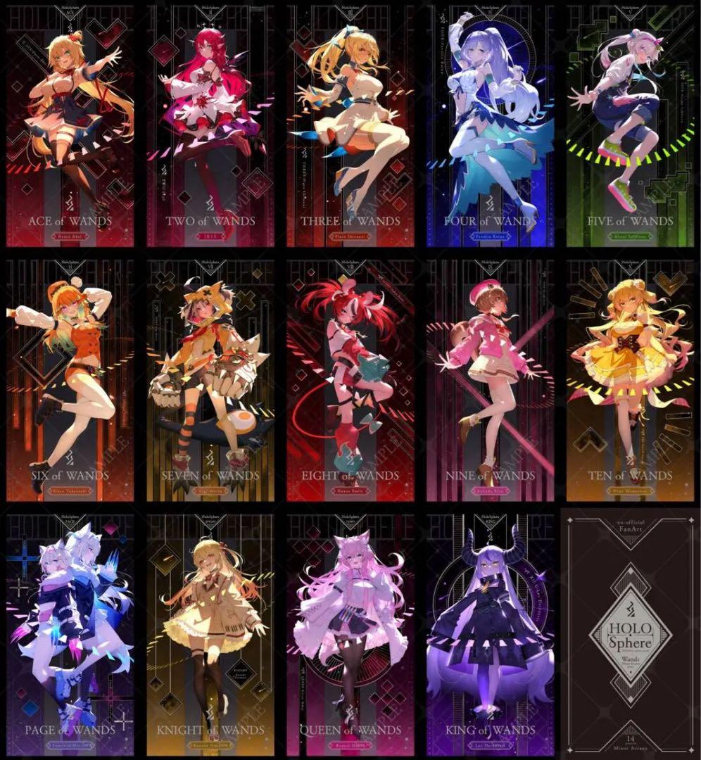 【新品未開封】ホロライブ タロットカードセット かれーらいす C106 石原竜也
