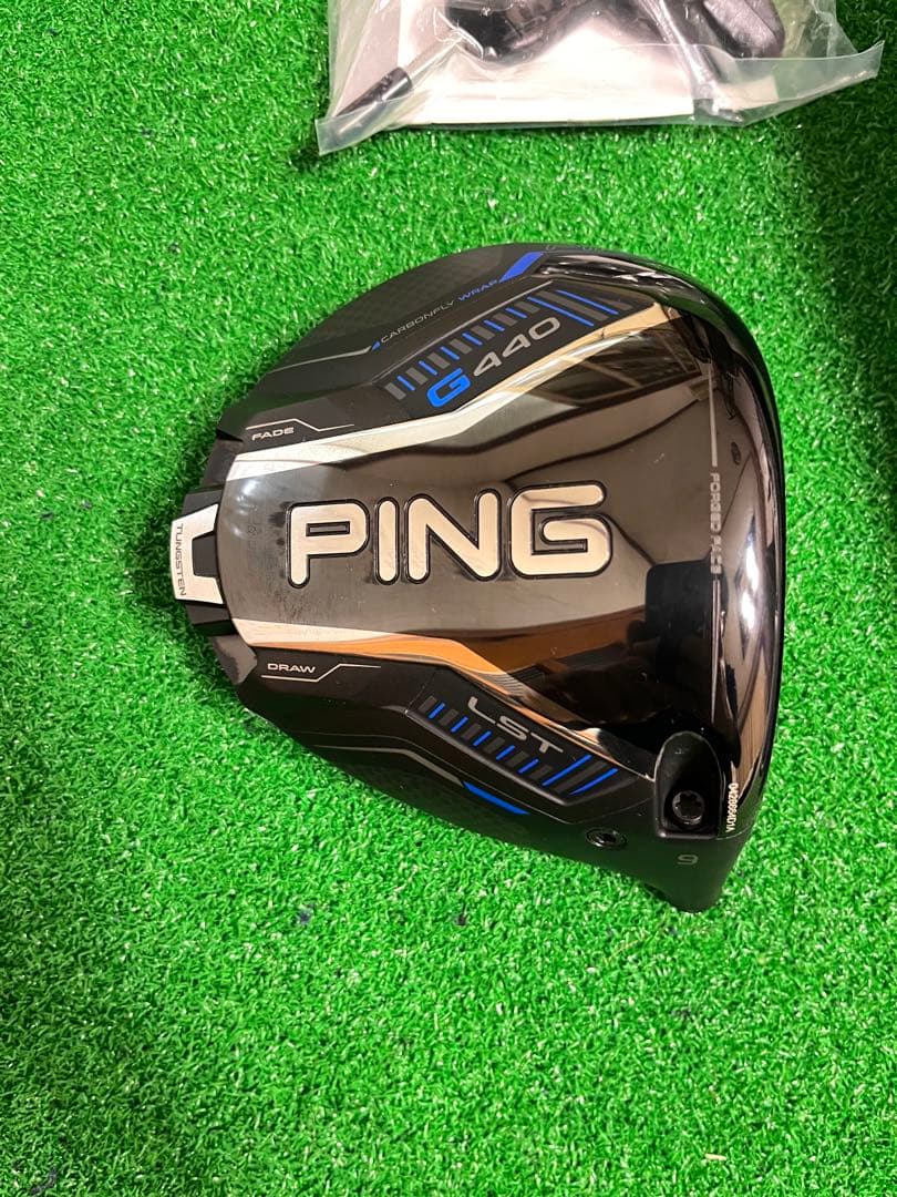試打のみ　PING ピン G440 LST 9° ドライバー ヘッドのみ カバー