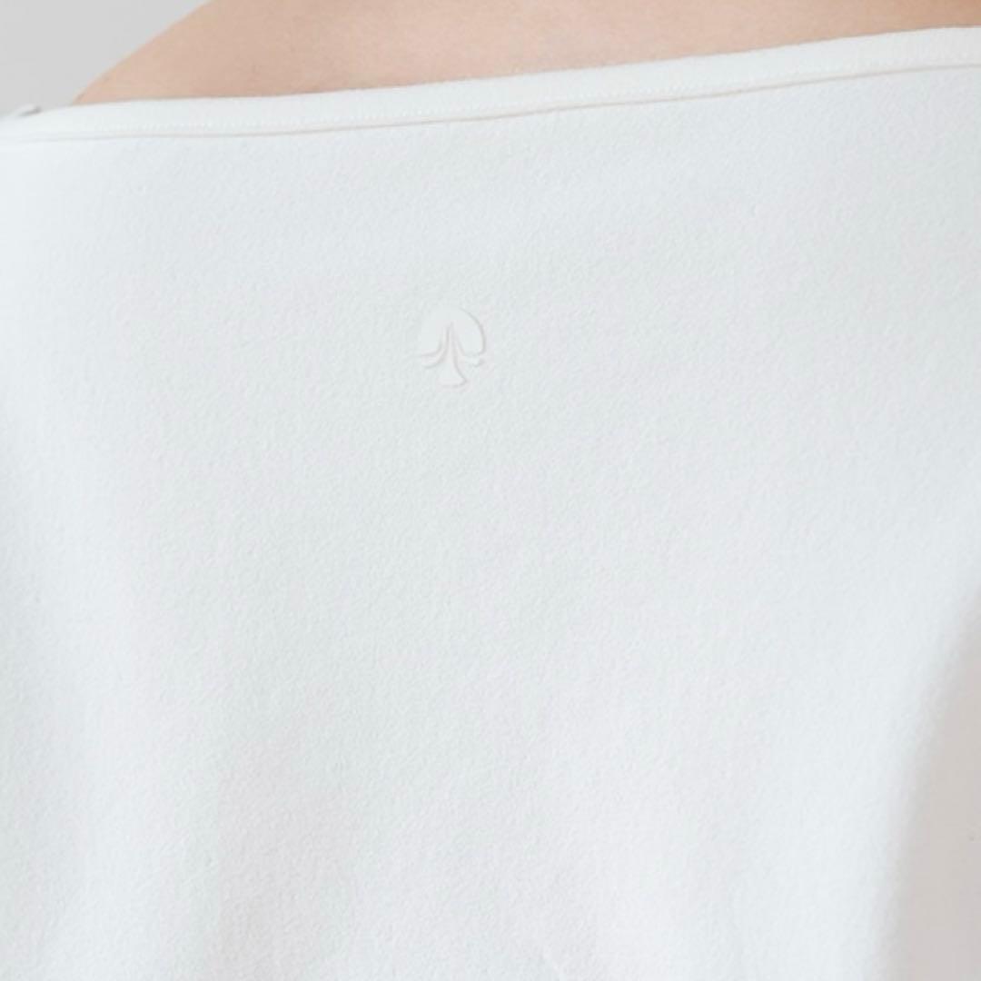 新品★未使用 【SUKALA】WAGAMIボートネックTee ホワイト Ｌサイズ