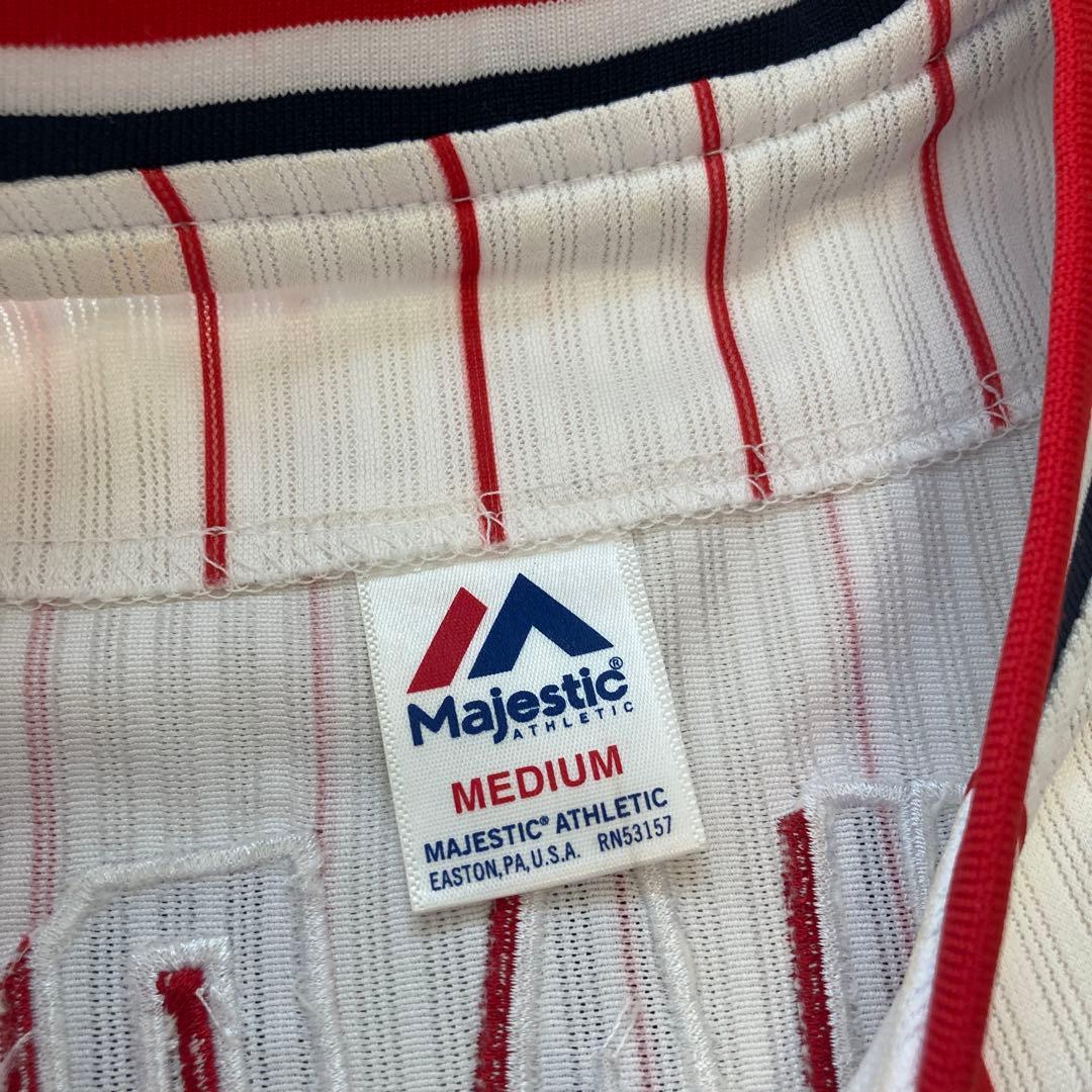 Majestic　東京ヤクルトスワローズ　川端慎吾　ユニフォーム　Mサイズ
