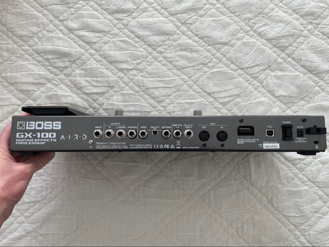 【セット】BOSS GX-100 + BT-DUAL　ギターマルチエフェクター