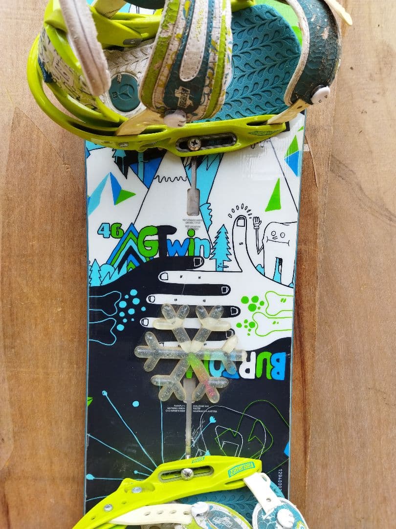 バートン　BURTON　スノーボード　ケース付き GTWIN