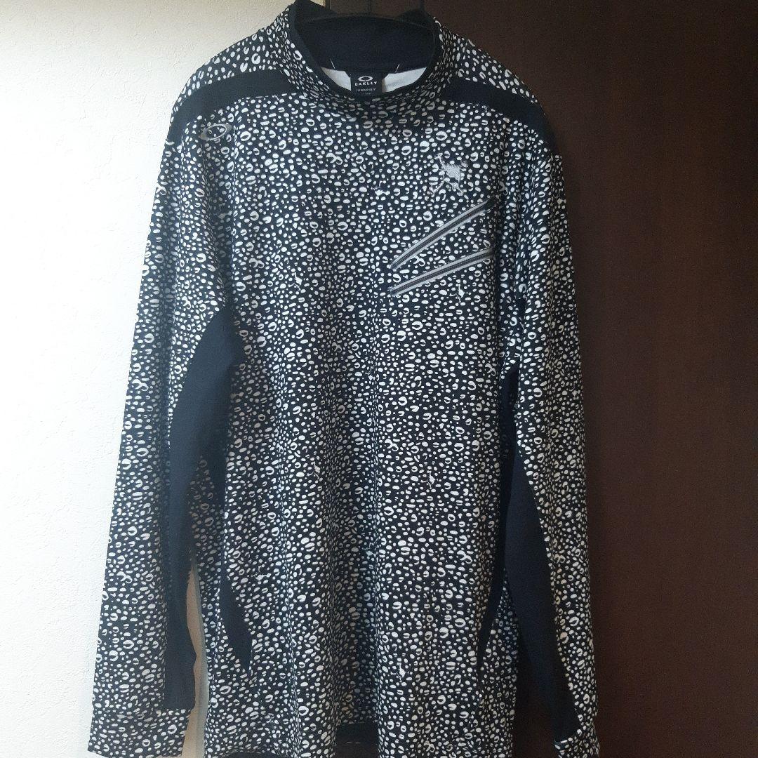 新品　オークリーゴルフ　メンズウエア　長袖モックネック　ロングシャツ