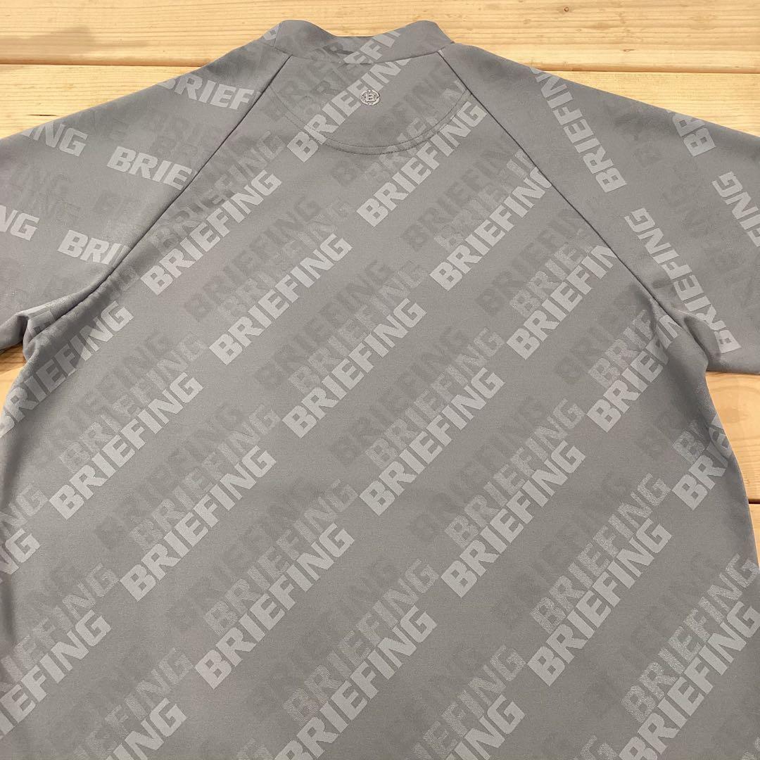 新品　BRIEFING MS SHADOW LOGO JQ HIGHNECK L
