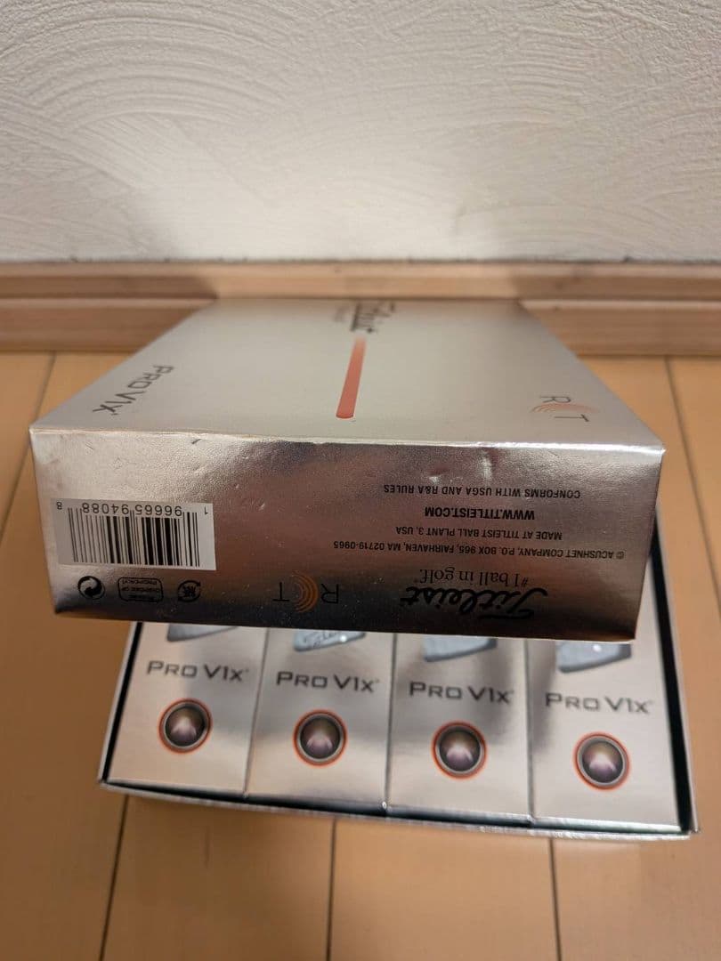 Titleistゴルフボール 2025 Pro V1X RCT
