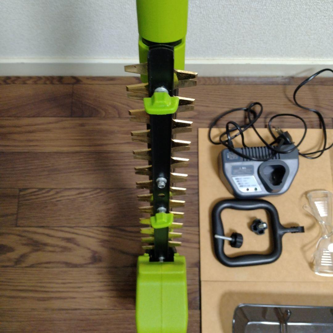 《中古》マジックトリマー　テレショップ　草刈機　未使用バッテリー付き