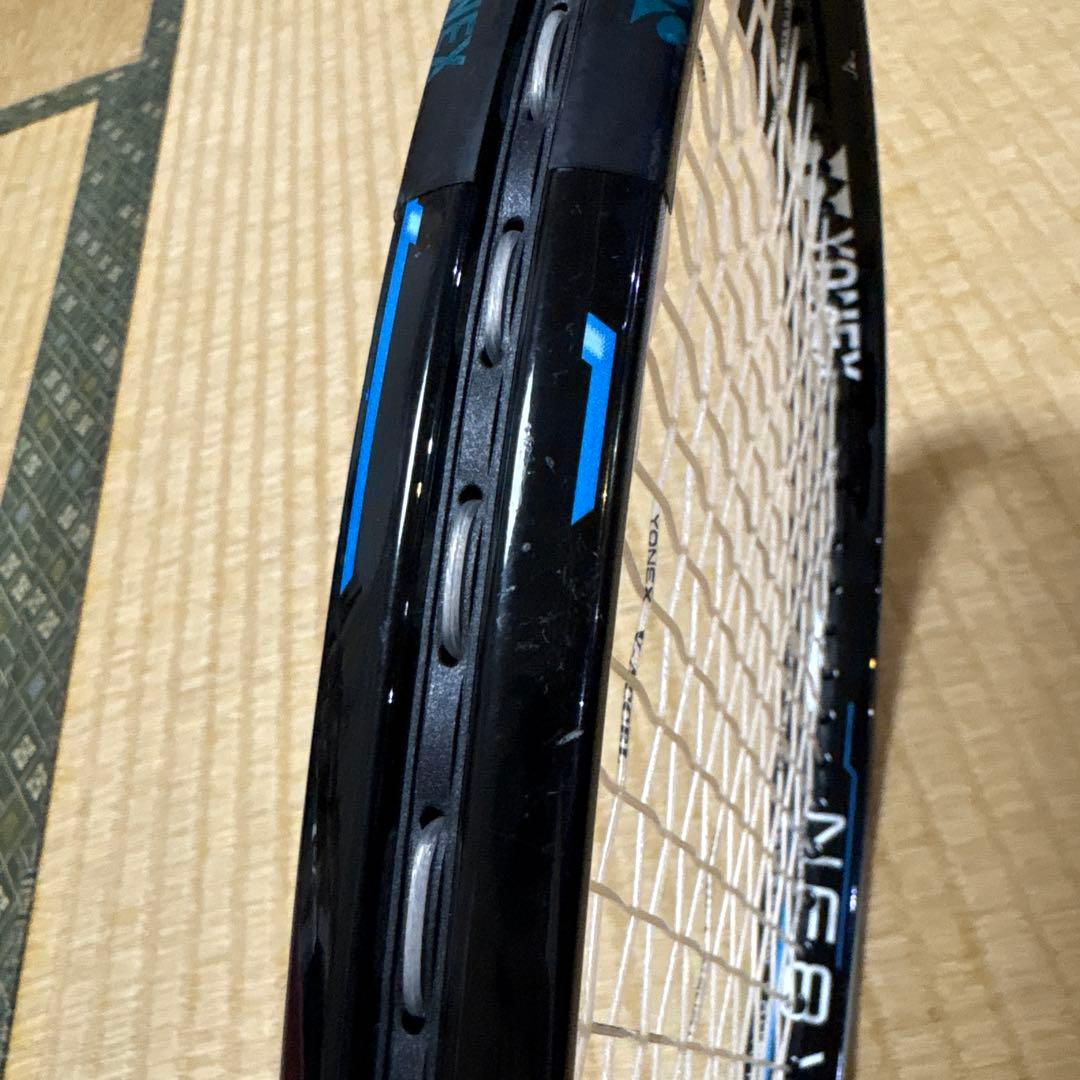 【ナノフォース8Vレブ】ヨネックス　ソフトテニスラケット　サイン入りケース付き