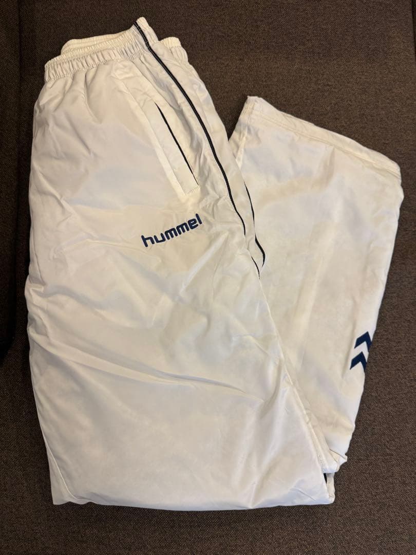 hummel ウィンドブレーカー　上下セット　キムタク着　プライド　同型同色　白