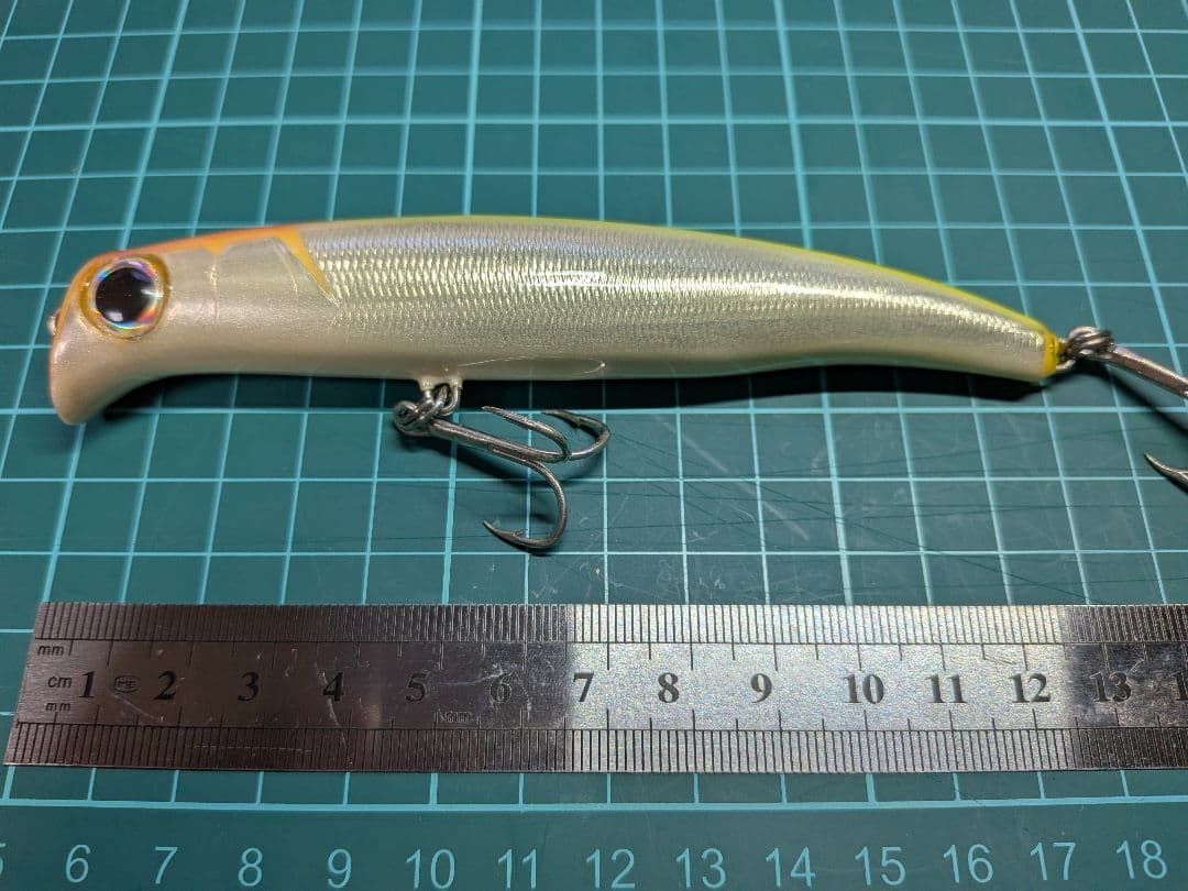 ミラクルワークスハンマースリム12 ハンドメイドウッドルアー 約12cm