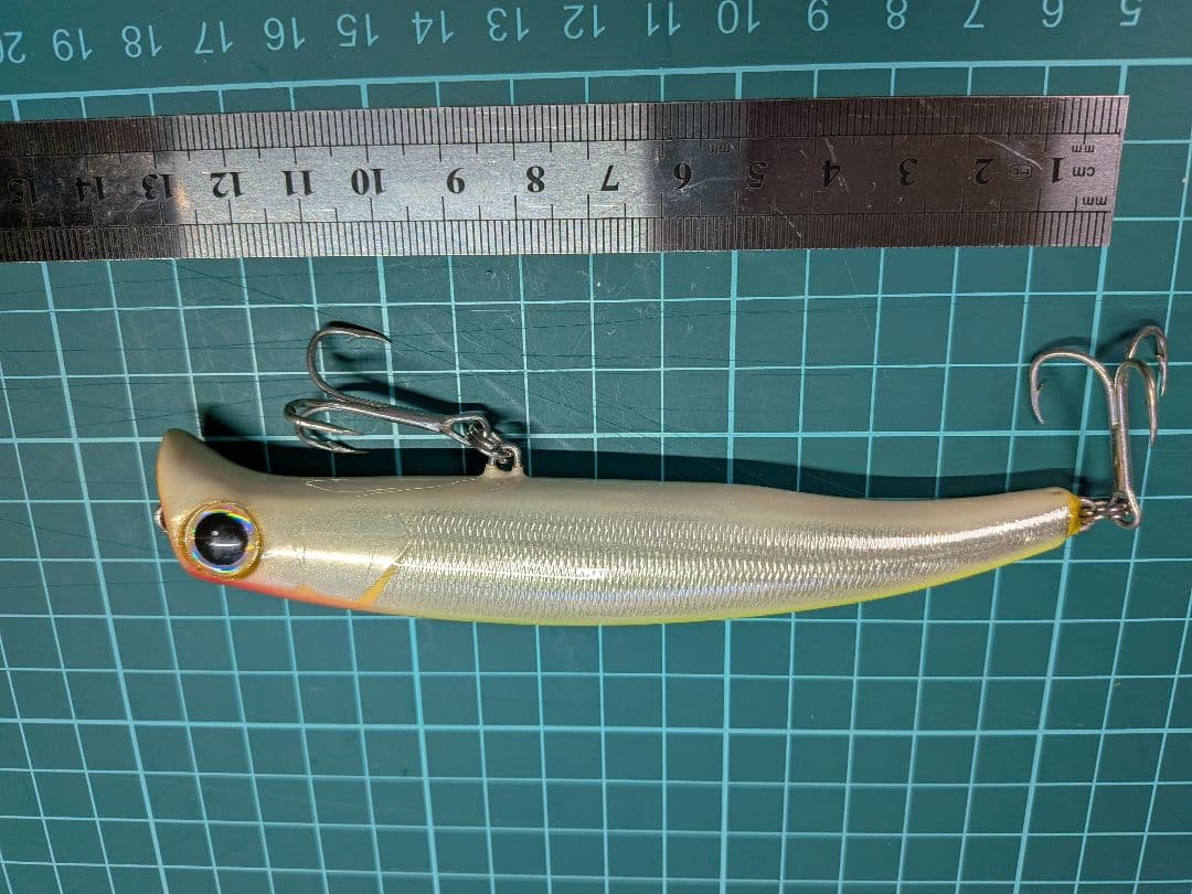 ミラクルワークスハンマースリム12 ハンドメイドウッドルアー 約12cm