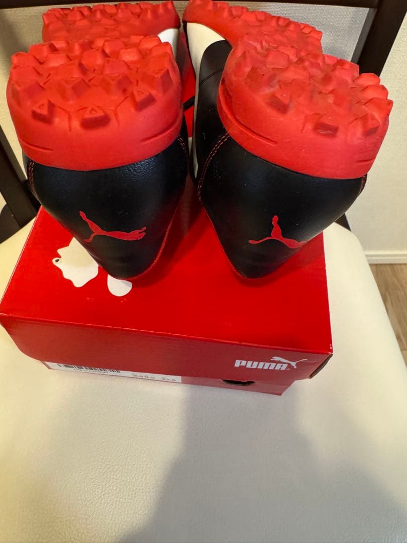 PUMA Classico C TT 27.5cm ブラック/レッド 未使用新品