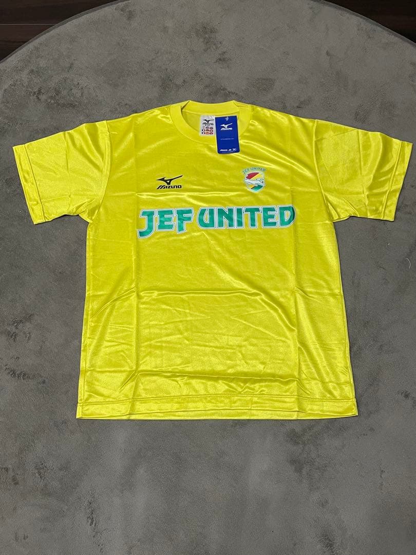 【新品未使用】Mizuno JEF UNITED イエロー Tシャツ Mサイズ