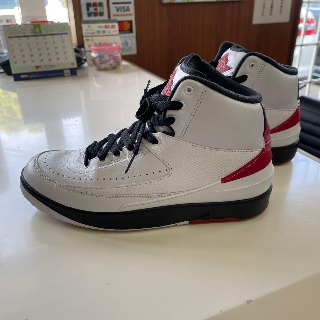 Nike Air Jordan 2 ホワイト/ブラック/レッド