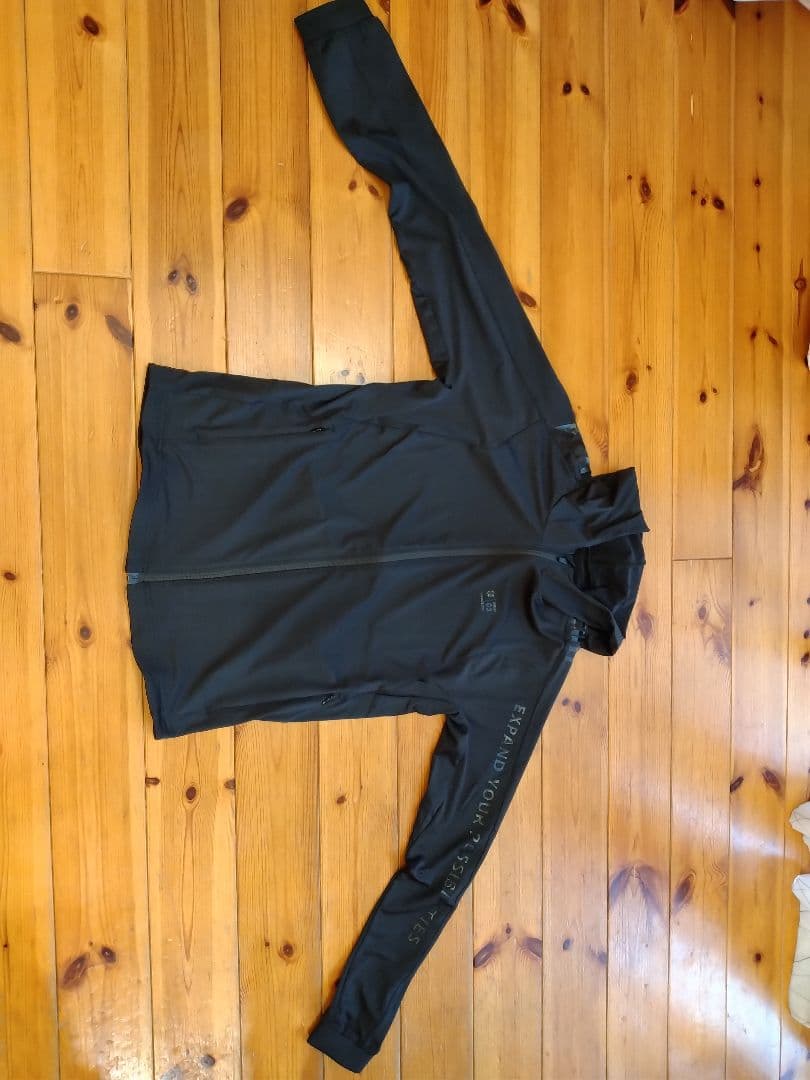【美品・限定品】AddElm HERO SUIT HOODIE　黒色セットアップ