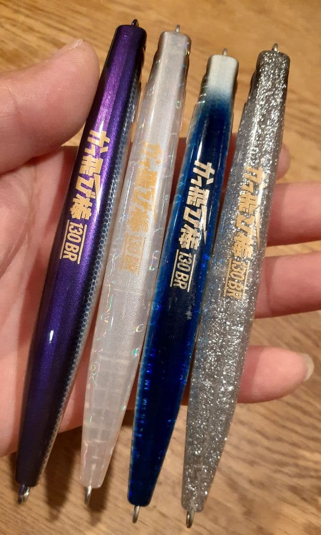 かっ飛び棒　ジャンプライズ　４個セット　サーフヒラメシンペン