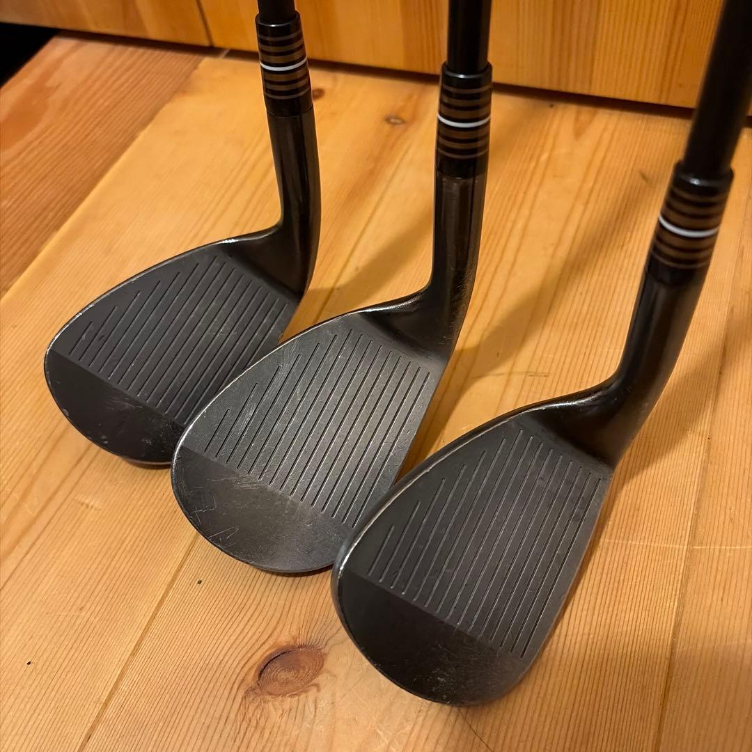 マスダゴルフ　STUDIO WEDGE M425 ブラックオキサイド　3本セット