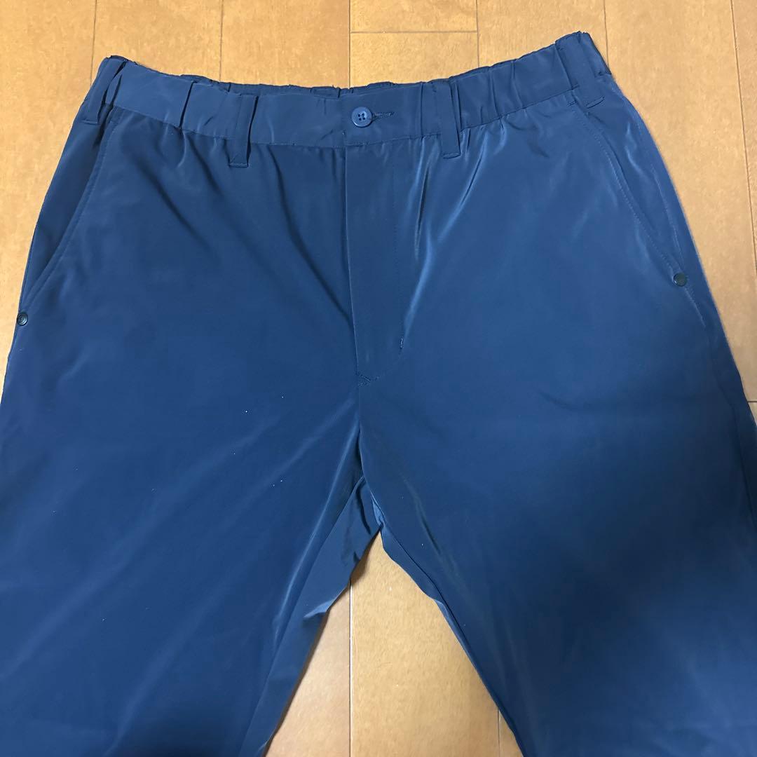 ブリーフィング パンツ ネイビー ストレッチ ウエスト調整紐 メンズ M