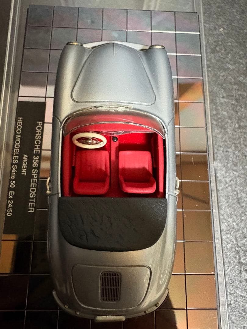 ミニカー heco 1/43 Porsche 356 Speedster