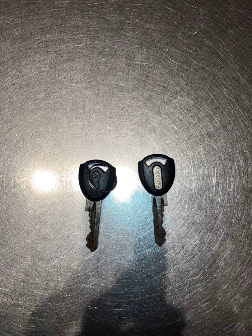 ABUS LITE 折りたたみ式自転車ロック 赤