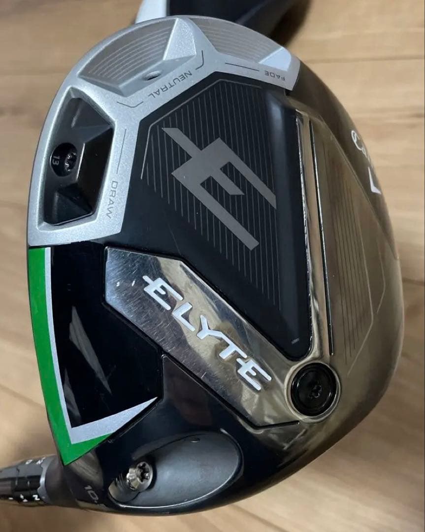 週末値下‼️エリートドライバー10.5度ヘッド　コース未使用