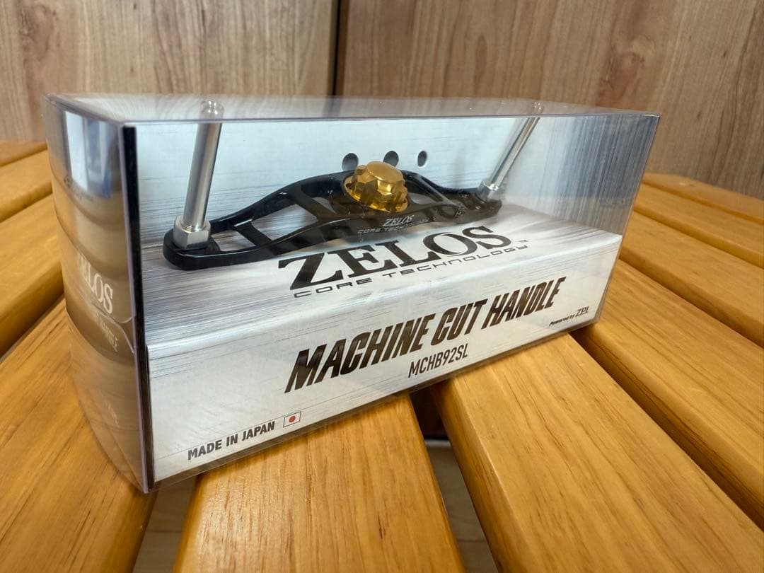 ZPI ZELOS ゼロス マシンカットハンドル 92mm シマノ 左巻き
